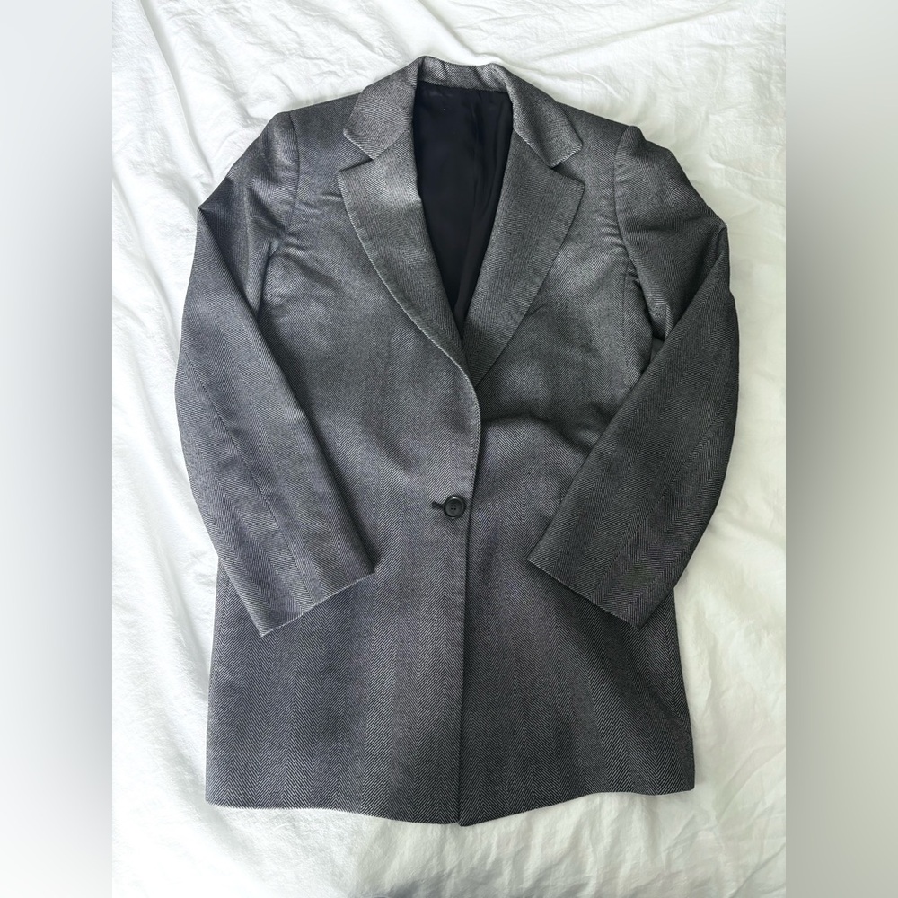 dark gray blazer